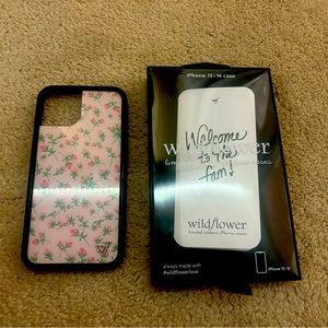 wildflower pink floral phone case iphone 13 and iphone 14 #phonecase